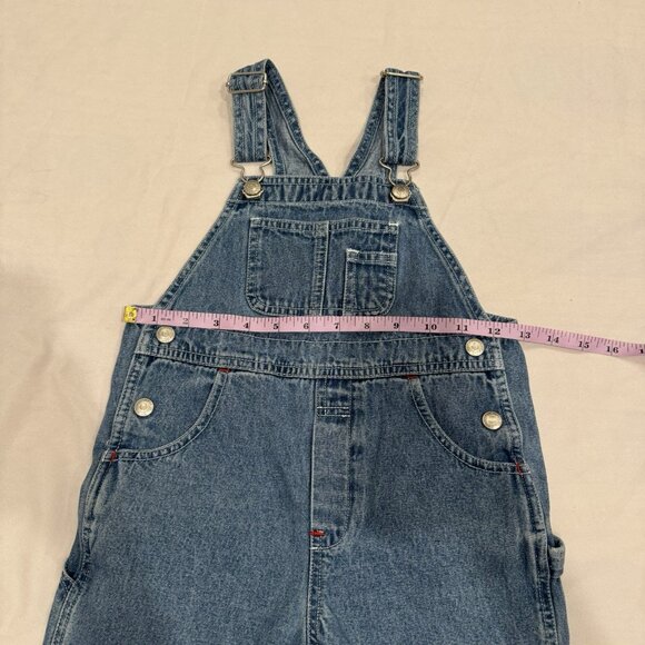 3/$30 📦 Vintage 1999 Size 3T - 4T Classic Baby Gap Overalls Carpenter Blue Denim - Picture 8 of 12